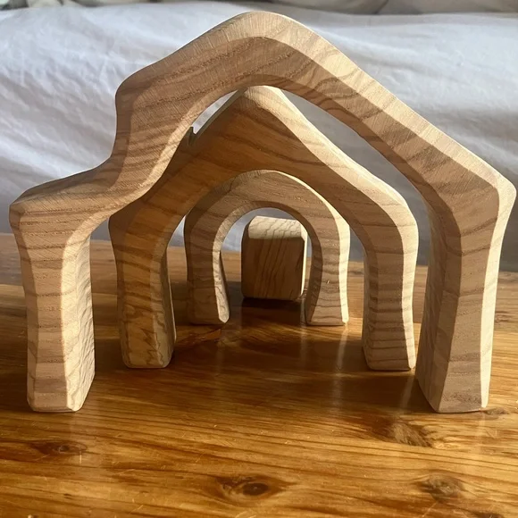 Wooden Stacking Toy Set - Picture 1 of 6